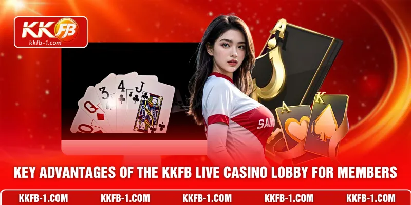 Key advantages of the KKFB Live Casino lobby for members