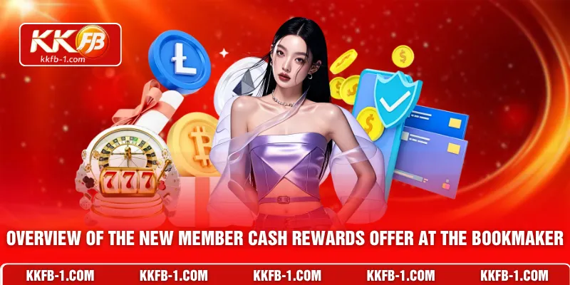 Overview of the New member cash rewards Offer at the Bookmaker
