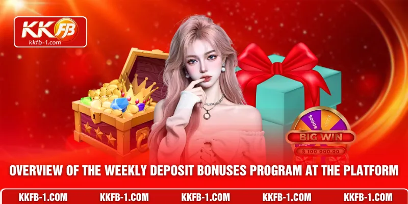 Overview of the Weekly deposit bonuses Program at the Platform